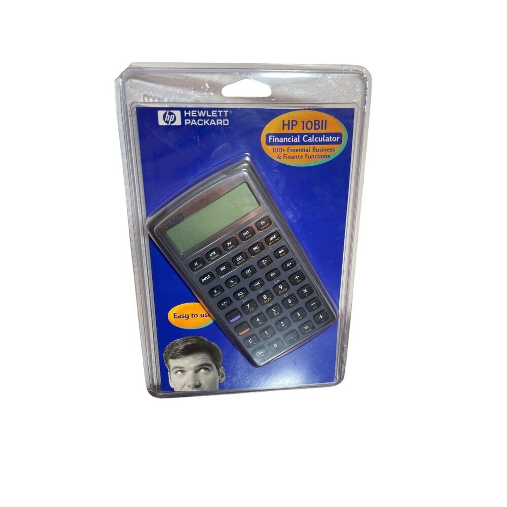 NEW HP 10BII Financial Calculator With 100+ Business & Finance Functions Easy-To